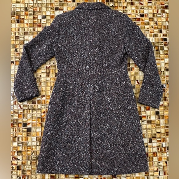 Isabel & Nina Multicolor Fuzzy Textured Full Length Lightweight Coat~Lined~Small - Picture 4 of 16